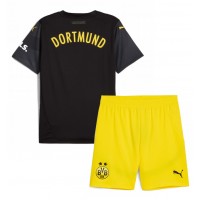 Maglie da calcio Borussia Dortmund Seconda Maglia Bambino 2024-25 Manica Corta (+ Pantaloni corti)